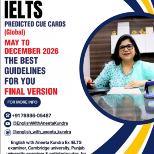 IELTS Speaking Cue Cards 2026 PDF | Band 8+ Answers