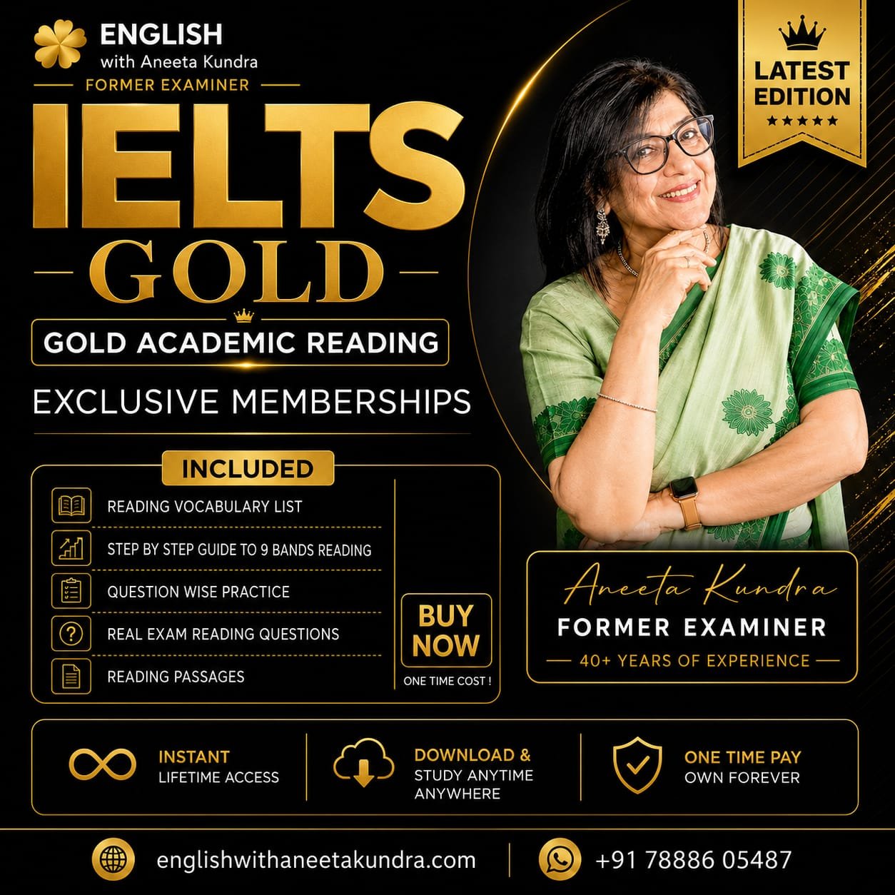 Gold Academic Reading