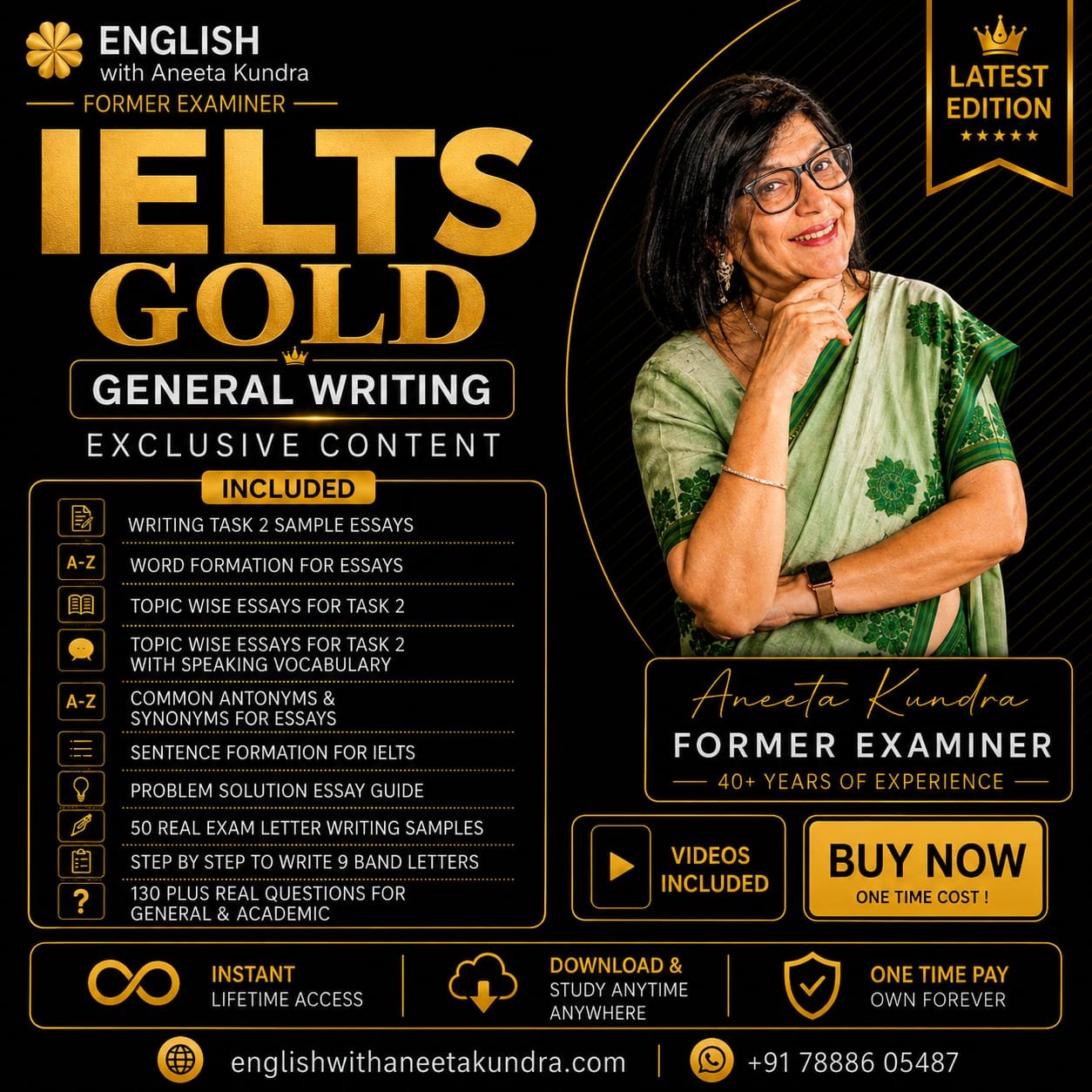 Gold General Writing