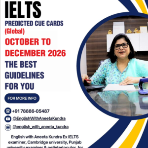 IELTS Speaking Cue Cards 2026 PDF | Band 8+ Answers